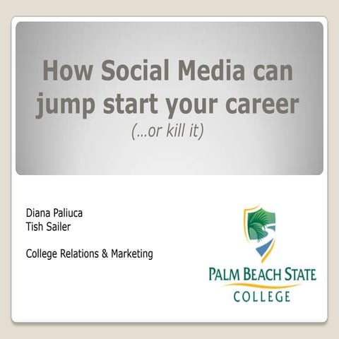 Can social media hurt or help you? 