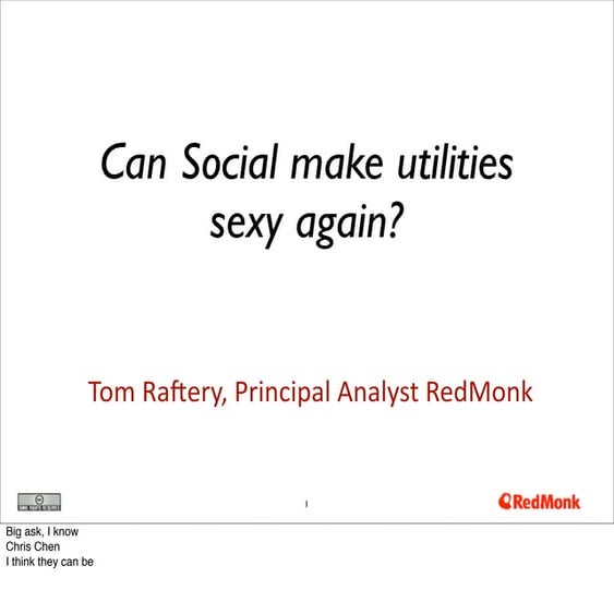 Can social make utilities sexy again?
