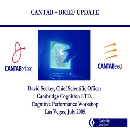 Cantab Test Review