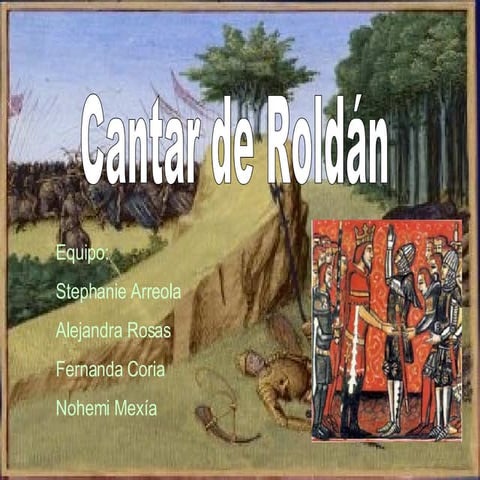 Cantar De Roldan | PPT