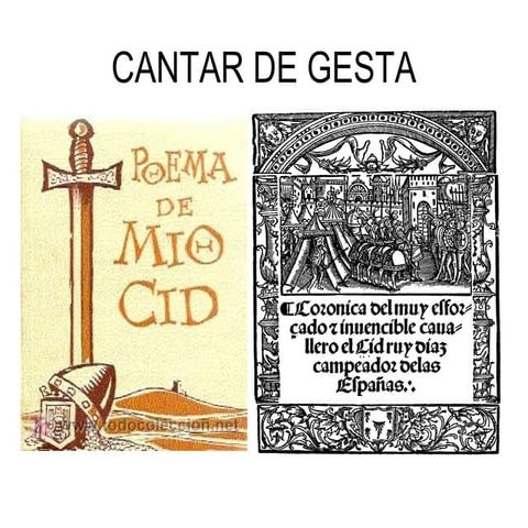 Cantar de gesta romancero viejo