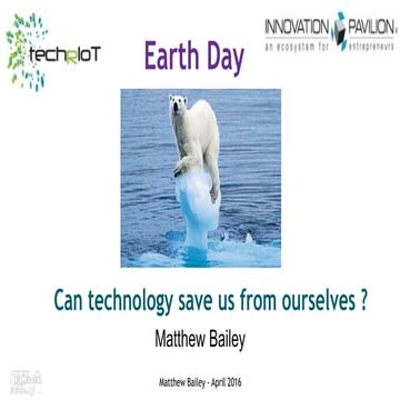 Can technology save us from ourselves