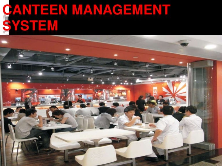 Canteen management system