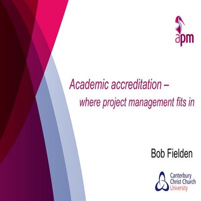 Bob Fielden, Canterbury Christ Church University