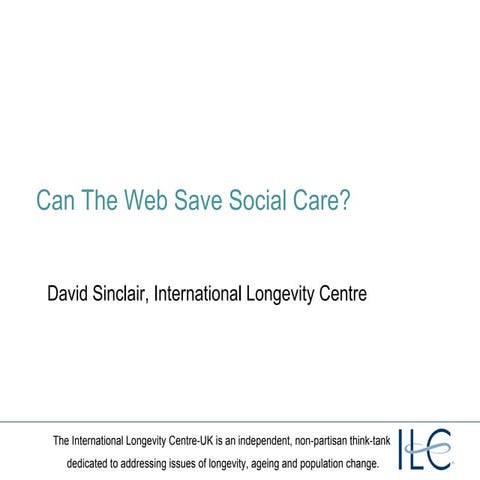 Can the web save social care for bsg