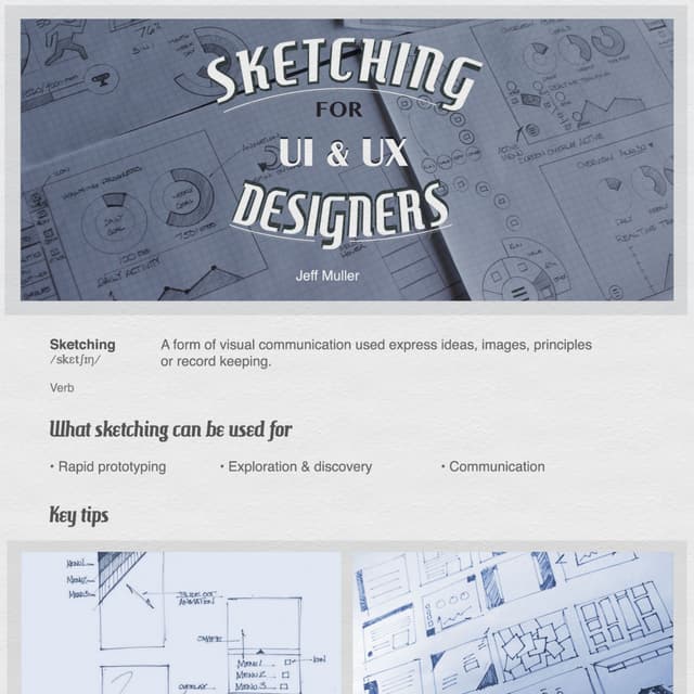 Sketching for UX Designers