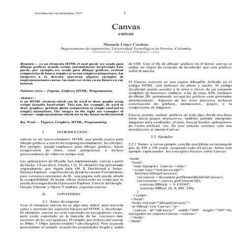 HTML5 Canvas | PPTX
