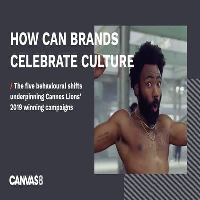 How can brands celebrate culture? // Five behavioural shifts underpinning the...