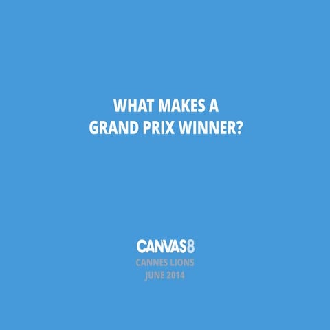 What makes a Grand Prix winner?