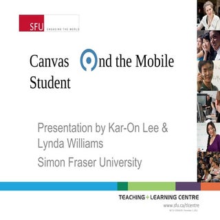 Canvas and the mobile student [etug...