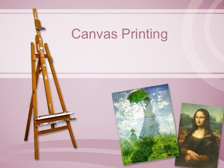 Types of Canvas Printing
