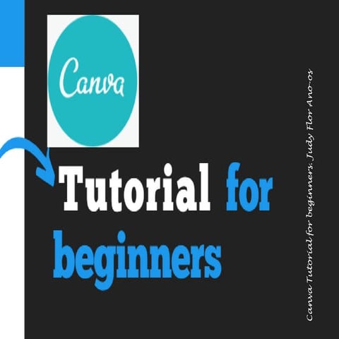 Canva tutorial  for beginners