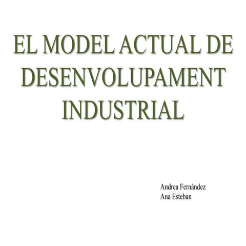 Canvi tecnològic i científic