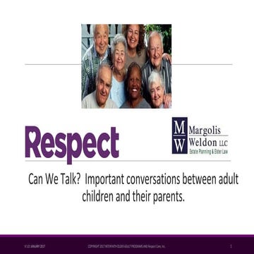 Can we talk   important conversations between adult children and their parents