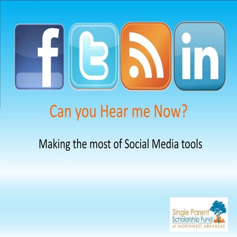 Can you hear me now? Social Media presentation for the NWA Chapter of the Ass...