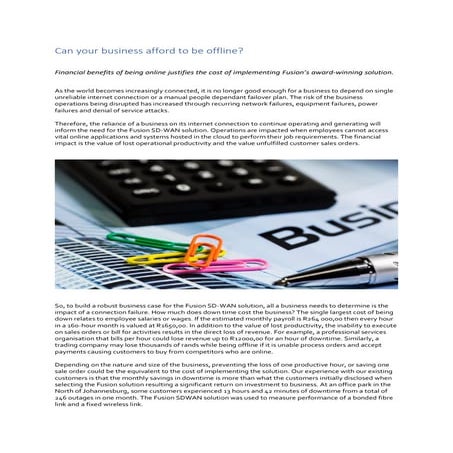 The reasons why your business cannot afford to be offline