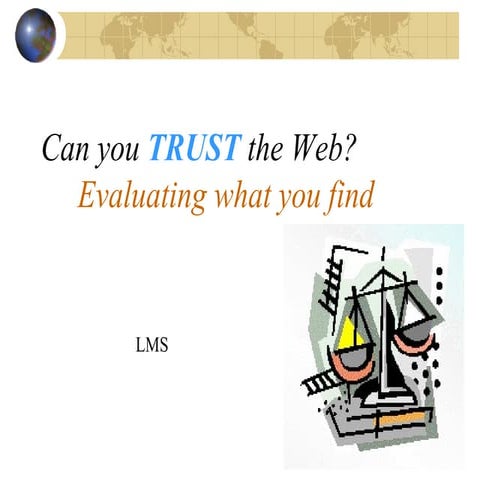 Can you trust_the_web