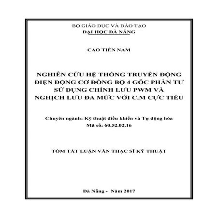 Hệ thống truyền động điện động cơ đồng bộ 4 góc phần tư, HAY