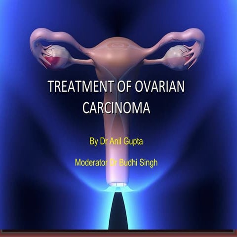 Treatment of CA Ovary