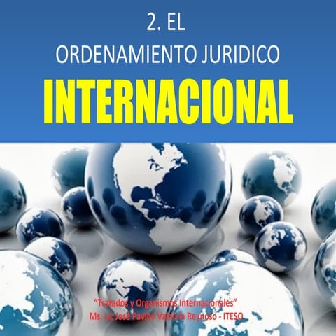 Cap. 4 ordenamiento juridico internacional