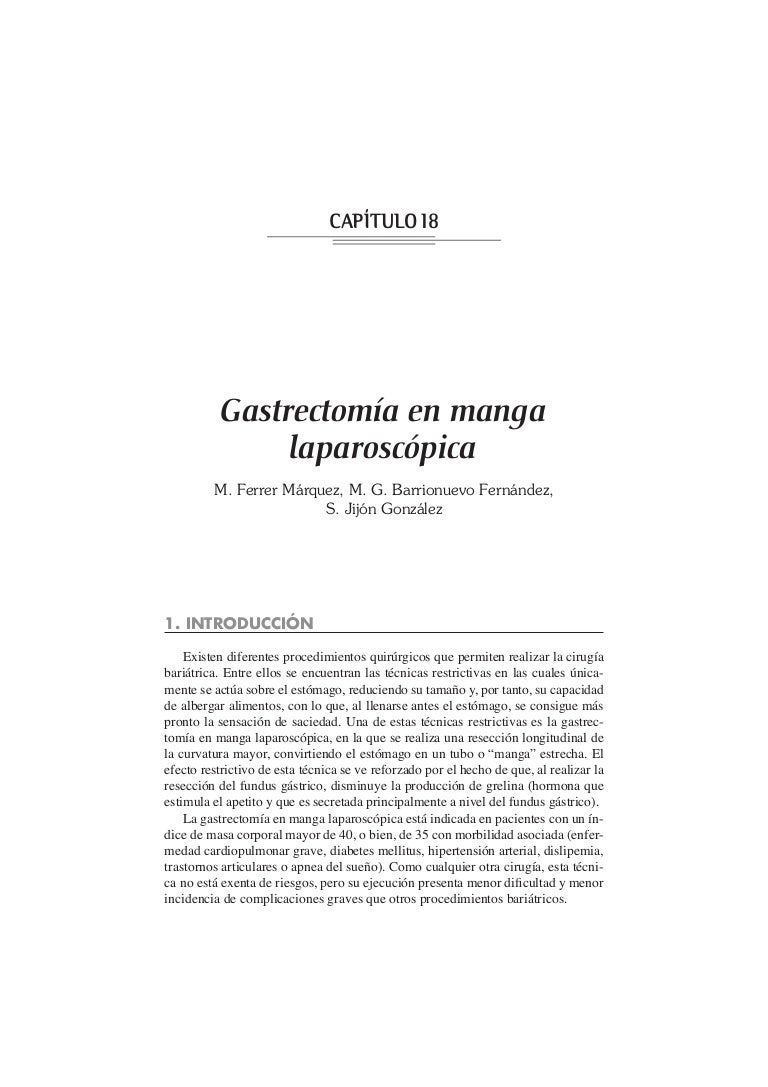 Gastrectomia En Manga Laparoscopica Gastrectomia En Manga Laparoscopica