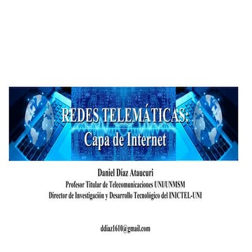 Capa de Internet  Protocolo IPv4 - IPv6