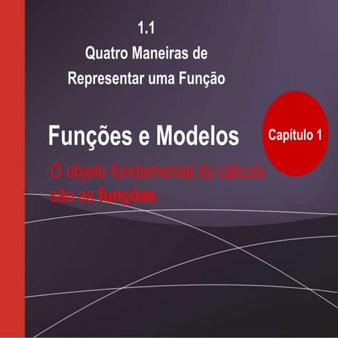 Funções e modelos: quatro maneiras de representar uma função.ppt