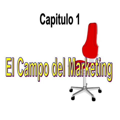 Capítulo  1 Campo de Acción del Marketing