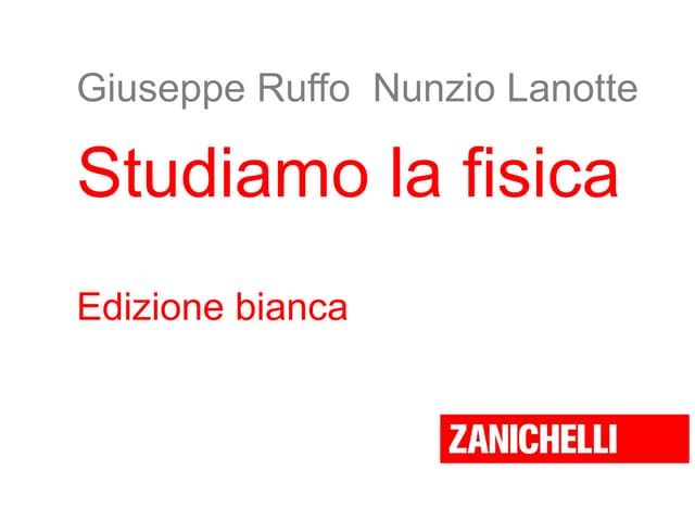 CAP 1 GRANDEZZE FISICHE E MISURE in fisica