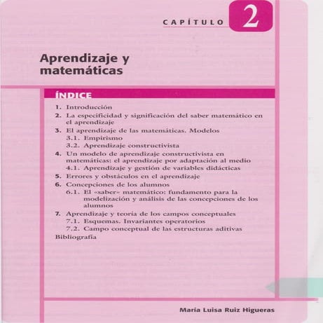 Cap 2 didácticas de las matemáticas