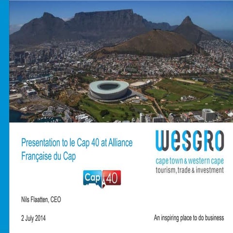 Nils Flaatten's Presentation at Cap40 Business Wednesday