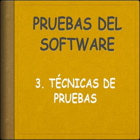 Pruebas de software | PPTX