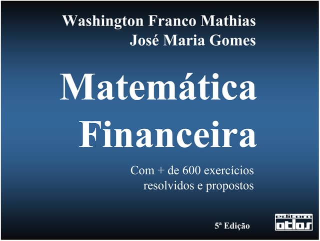 Matemática Financeira - Modelos Genéricos de Anuidades