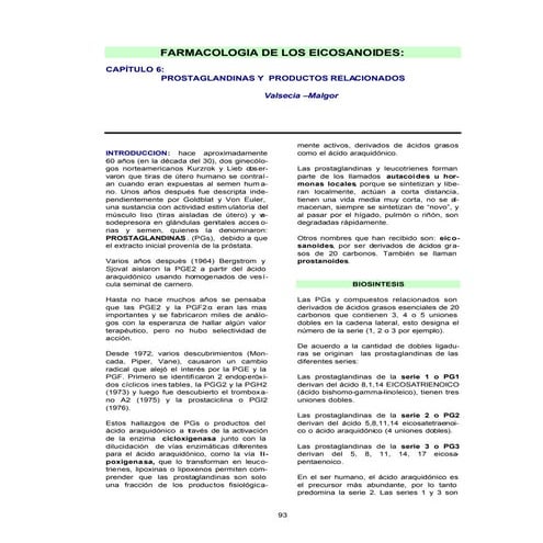 Cap6 prostaglandinas
