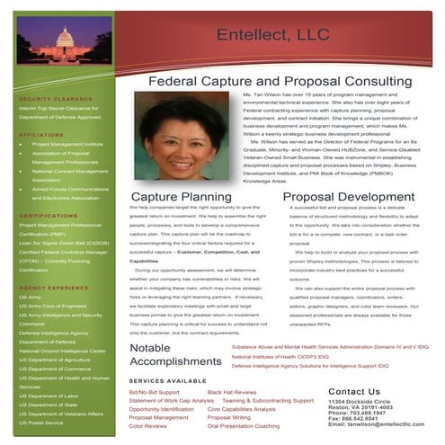 Capabilities Statement