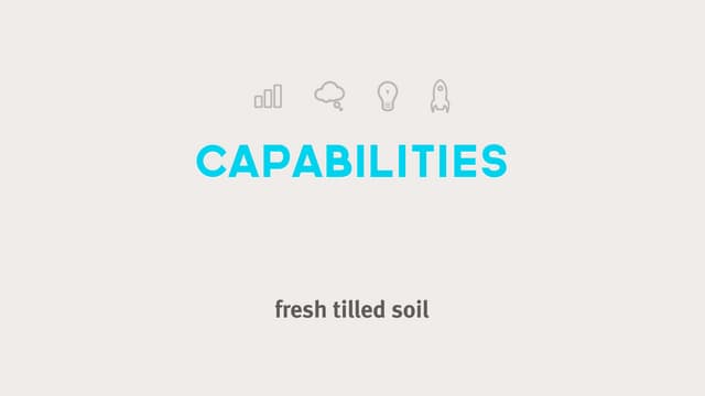 Fresh Tilled Soil UX/UI Capabilities