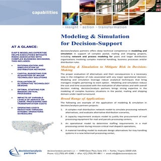 Capability   modeling