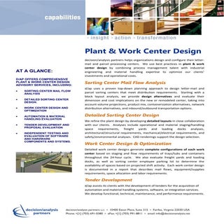 Capability   plant and work center ...