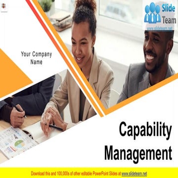 Capability Management PowerPoint Presentation Slides