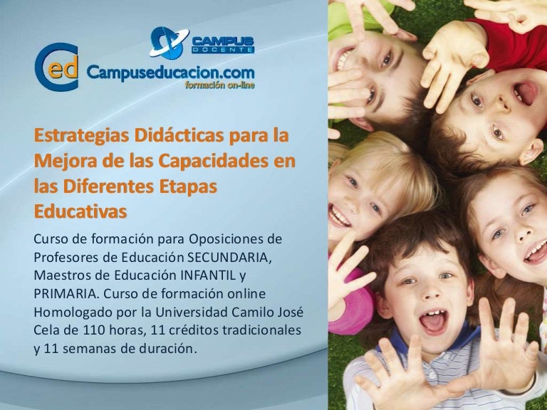 Estrategias Didácticas para la Mejora de las Capacidades