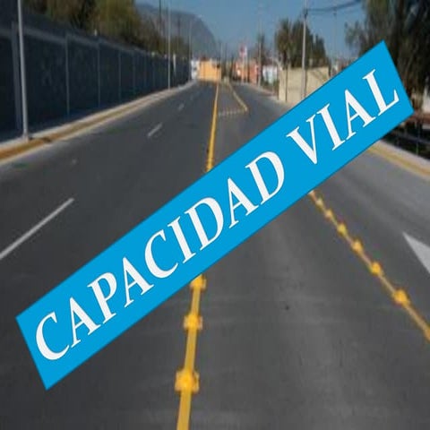Capacidad vial 1