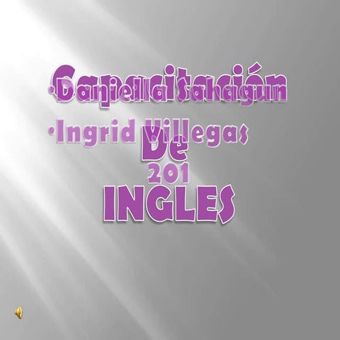 Capacitación de ingles