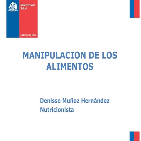 Manipulación de Alimentos 