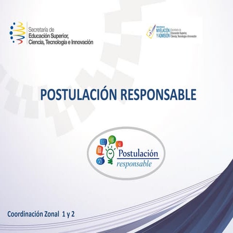 Capacitación Campaña Postulación Responsable
