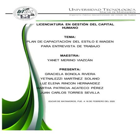 Capacitacion de estilo e imagen 1