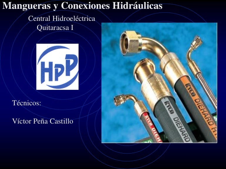 Tipos de conectores hidraulicos pdf
