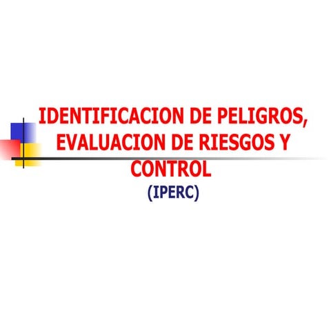Metodología IPERC TALLER PRACTICO 2023 1 | PDF