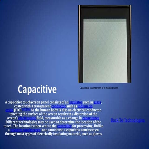 Capacitive