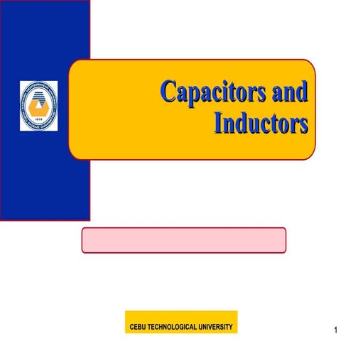 Capacitors-and-Inductors electrical .ppt