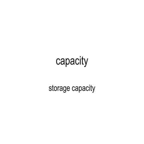 capacity of an electronic to be sort.pptx